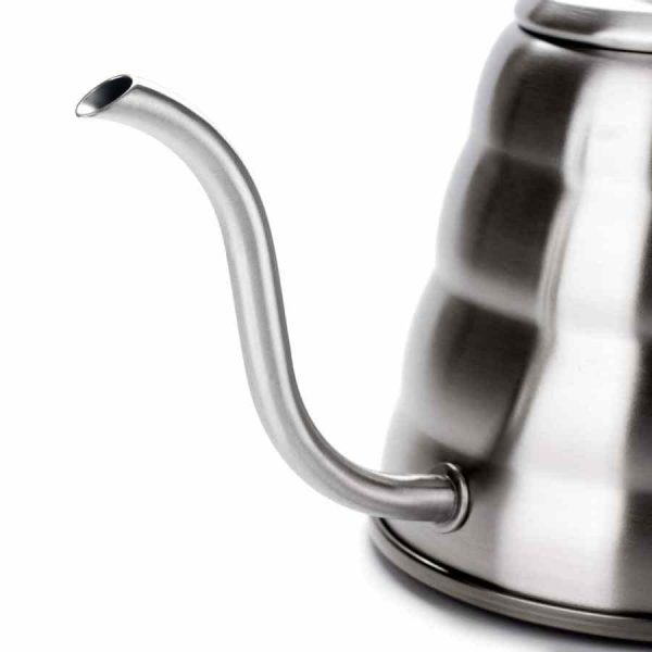 Chaleira Hario Buono em Aço Inoxidável 1 l (0,6 l) para um perfeito chá. Elaborada com aço inoxidável de alta qualidade. Compre já!