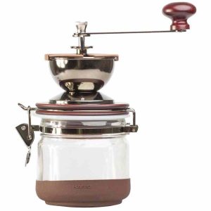 Moedor de café Hario Canister - Prepare café fresco com elegância e qualidade superior. Ideal para os amantes de café exigentes.