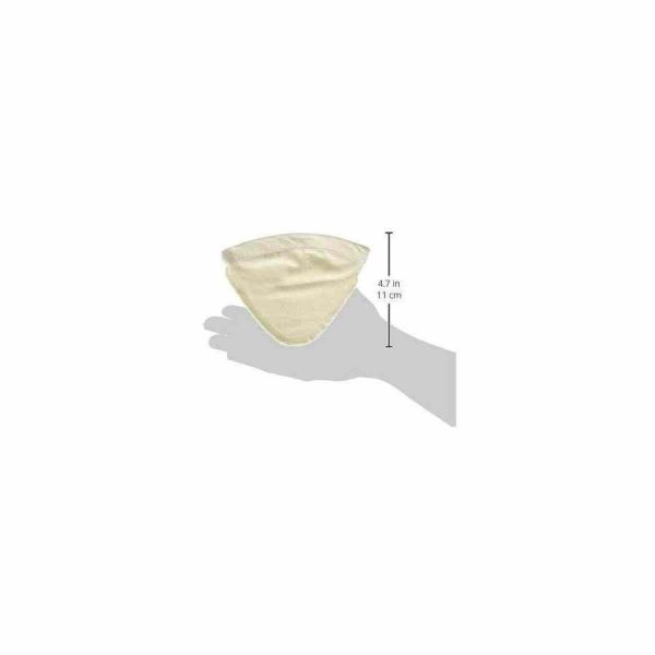 Conjunto de filtros de pano Hario para cafeteira Woodneck de 480 ml - 3 unidades, acessório premium para café fresco feito em casa