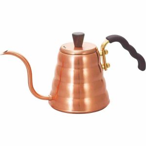 Chaleira Hario Copper Good 0,9 l - Design elegante em cobre para a sua cozinha. Desfrute de chá quente com esta chaleira de alta qualidade. Compre já!