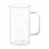 Caneca de cerveja de alta qualidade da Hario Craft Science Beaker 500 ml para os apreciadores de cerveja artesanal. Aprecie a bebida com estilo!