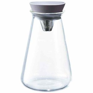 Jarro de chá cônico Hario Craft Science 500 ml - Design artesanal para saborear chá com elegância. Ideal para presentear com sofisticação.
