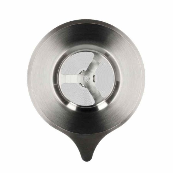 Gotejador metálico de malha dupla Hario V60-02 para café fresco e intenso - Ferramenta essencial para baristas profissionais.