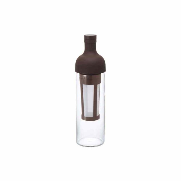 Garrafa filtrada Hario para preparar café frio de 650 ml, design elegante e durável. Aproveite o café gelado perfeito em casa!