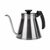 Chaleira de gotejamento Hario Fit V60 1,2 l, design elegante em prateado, para café perfeito. Acessório premium para baristas exigentes. Compre já!