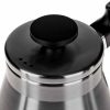 Chaleira de gotejamento Hario Fit V60 1,2 l, design elegante em prateado para preparar café de qualidade. Adquira já!