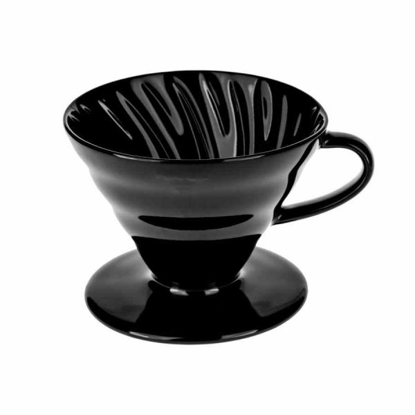 Gotejador de Café Hario Kasuya V60 Cerâmico Tamanho 02 - Excelência em preparo de café. Ideal para verdadeiros apreciadores. Compre já!