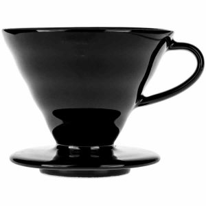 Gotejador de Café Hario Kasuya V60 em Cerâmica, Tamanho 02 - Método de Preparo Profissional para Café Especial - Loja Online de Qualidade.