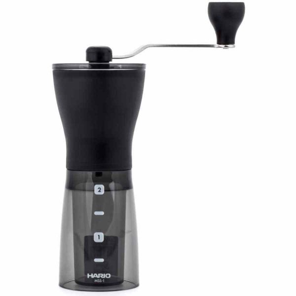 Moedor de café Hario Mini Slim Plus - Desfrute do melhor café moído fresco em casa. Compre online agora!
