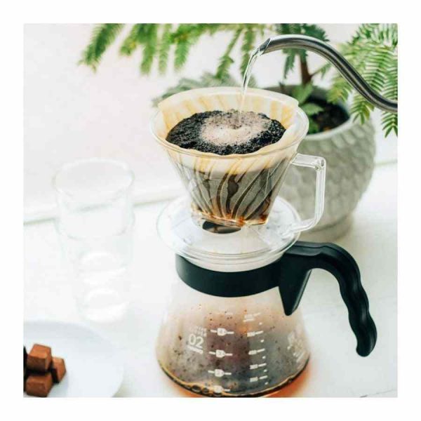 Gotejador de café Hario Pegasus tamanho 01 em plástico transparente para preparar café perfeito em casa. Adquira já o seu!