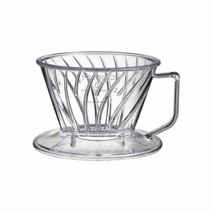 Gotejador de café Hario Pegasus tamanho 01 em plástico transparente para café perfeito em casa - Compre online agora!