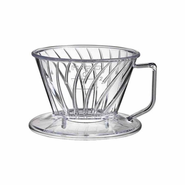 Gotejador de café Hario Pegasus tamanho 01 em plástico transparente para café perfeito em casa - Compre online agora!