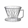 Gotejador de café Hario Pegasus tamanho 02. Design premium em plástico transparente para degustar café como um especialista. Compre já!