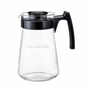 Elegante servidor de vidro Hario Pegasus para café - Acessório premium para degustação de café fresco. Compre online!