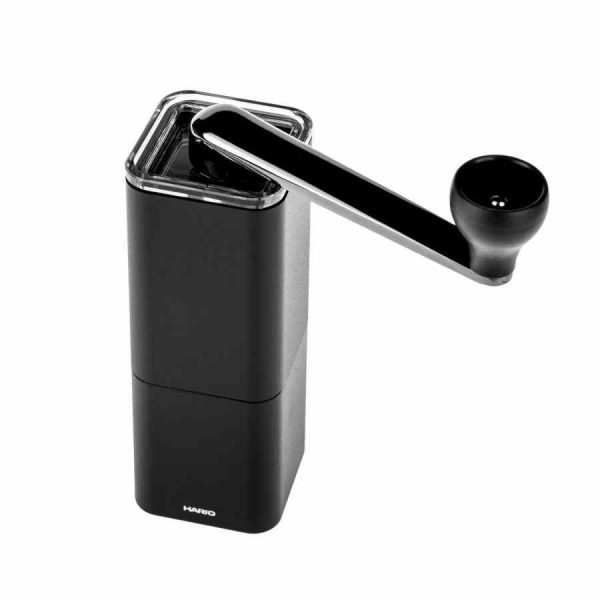 Moedor de café Hario PRISM preto: qualidade e elegância para moagem perfeita. Compre online e desfrute do melhor café em casa.