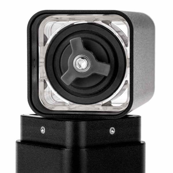 Moedor de café Hario PRISM preto para um café perfeito, design elegante e durável, ideal para os amantes de café exigentes. Compre online!
