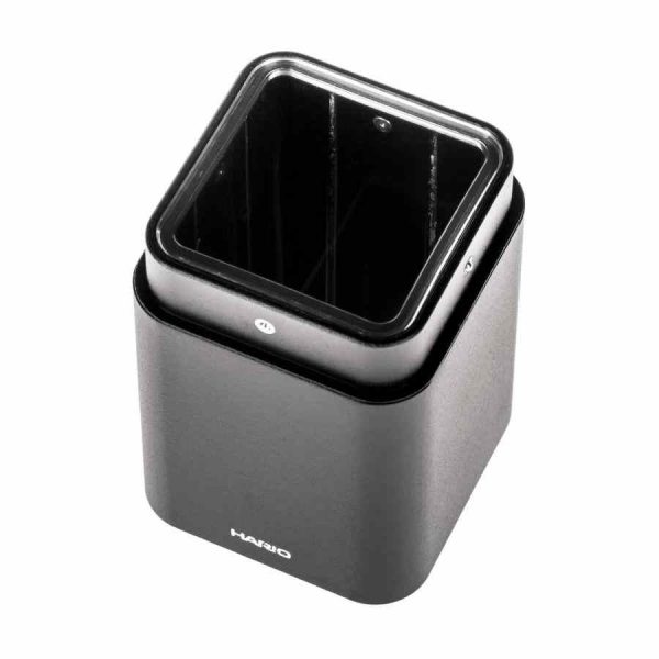 Moedor de café Hario PRISM, preto - Móe grãos perfeitamente para o café perfeito. Design elegante e funcional. Compre já! ✨ #moedordecafe #HarioPrism #preto