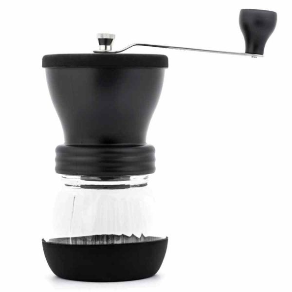 Moedor de café Hario Skerton Plus - Maquinaria de qualidade para moer café fresco em casa. Aprecie o sabor autêntico do café.