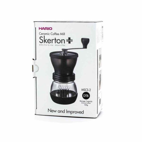 Moedor de café Hario Skerton Plus - Moa grãos frescos com qualidade premium em casa. Ideal para os amantes de café!