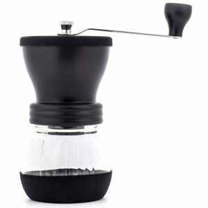 Moedor de café Hario Skerton Plus - Móe grãos com precisão e qualidade para seu café perfeito. Compre online e desfrute de um aroma fresco!
