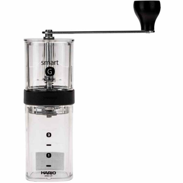 Moinho de café Hario Smart G para moer grãos frescos com precisão e facilidade. Ideal para amantes de café exigentes. Compre online agora!