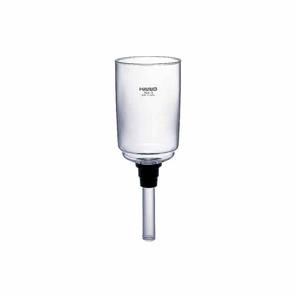 Substituição de vidro premium para sifão TCA da Hario, cristalino e durável. Garanta o seu agora na nossa loja online!