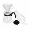 Cafeteira Artesanal Hario V60-02 600 ml: Desfrute do melhor café com esta elegante cafeteira de vidro artesanal da Hario. Compre online!