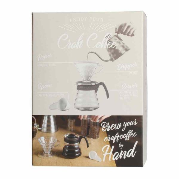 Cafeteira Artesanal Hario V60-02 600 ml - Desfrute do melhor café com esta cafeteira artesanal de alta qualidade para verdadeiros apreciadores. Ideal para quem valoriza o sabor e a tradição.