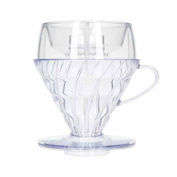 Conjunto de assistência anti-gotejamento premium para Hario V60-02, acessório de café de alta qualidade em Portugal. Evita derrames e garante café perfeito.