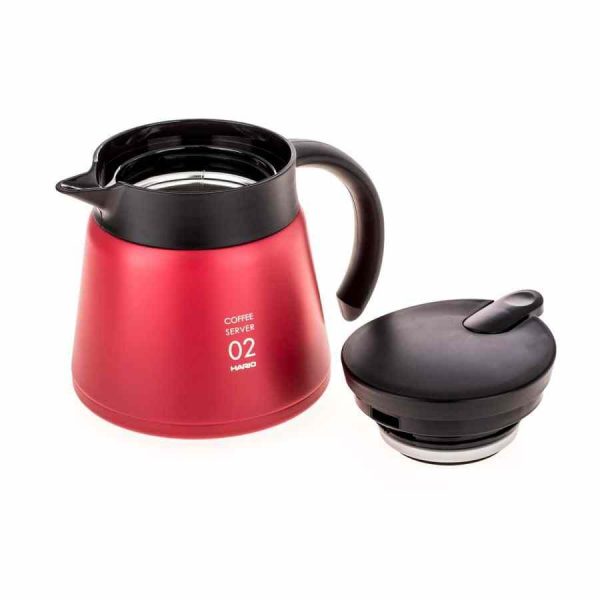 Jarra Isolada de Aço Inox 600 ml Hario V60 02 - Elegante e Durável para Café Perfeito. Compre Agora!