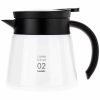 Servidor isolado Hario V60 02 em aço inoxidável 600 ml - mantém o café quente perfeito. Compre online!