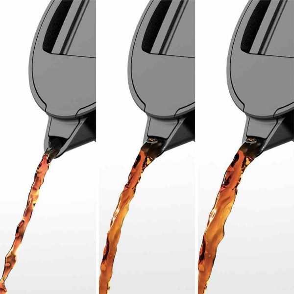 Servidor isolado em aço inoxidável Hario V60-02 PLUS 600 ml, perfeito para manter o café quente por mais tempo. Compre agora!