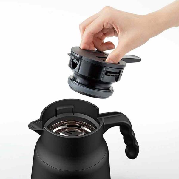 Servidor em Aço Inoxidável Hario V60-02 PLUS 600 ml - Prático e elegante recipiente para café de alta qualidade. Compre online!