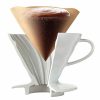 Gotejador de café em cerâmica Hario V60 tamanho 01 - Preparação perfeita de café de qualidade superior