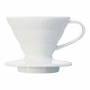 Gotejador de café em cerâmica Hario V60 tamanho 01 para preparar café fresco e aromático em casa - Compre online agora!