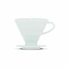 Gotejador de café em cerâmica Hario V60 tamanho 02 para café perfeito. Aprecie o sabor único! Ideal para amantes de café. Compre online!
