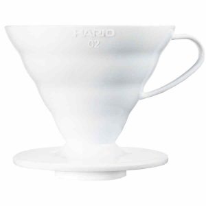 Gotejador Hario V60 Tamanho 02 em Plástico de Alta Qualidade para Café - Melhore sua Experiência de Preparo de Café em Casa com Este Gotejador Profissional. Ideal para Café Coado.