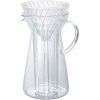 Cafeteira gelada de vidro Hario V60 700 ml - Preparação perfeita de café gelado em casa! Design elegante e funcional para os amantes de café exigentes.
