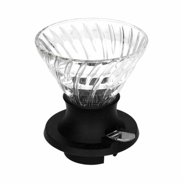 Conjunto de servidor de chave gotejadora de imersão Hario V60 tamanho 02 - Prepare café artesanal com perfeição e praticidade.