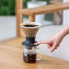 Interruptor gotejador de imersão Hario V60 tamanho 02 - Aprecie o café perfeito com este equipamento de qualidade premium para fazer café. Ideal para compra online.
