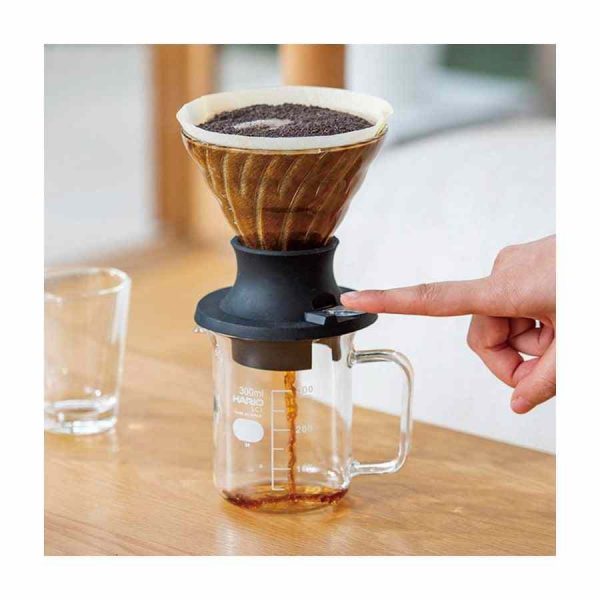 Interruptor gotejador de imersão Hario V60 tamanho 03 - Prepare café de qualidade superior com este equipamento de excelência. Ideal para os amantes de café exigentes!