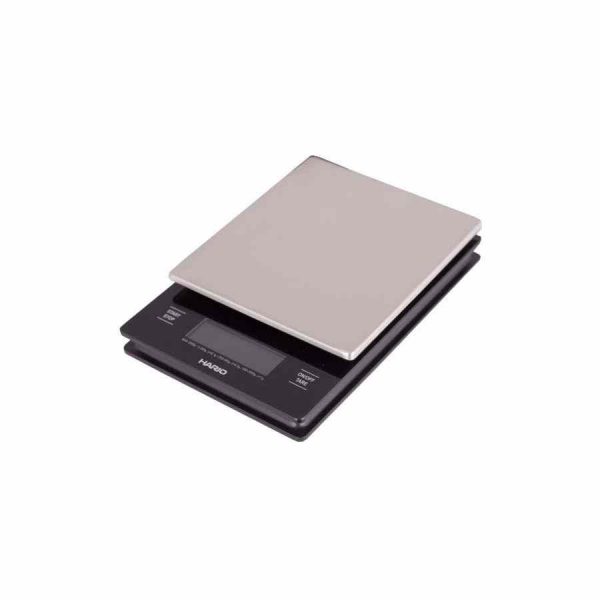 Balança de gotejamento de metal Hario V60 - Precisão e elegância para o seu café perfeito. Ideal para os amantes de café exigentes. Compre já!
