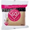 Filtros de papel de café marrom Hario V60 Misarashi tamanho 03 pack com 100 unidades - Para um café perfeito e delicioso!