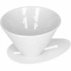 Gotejador Hario V60 One Pour Tamanho 02 em cerâmica branca para um café perfeito. Compre já a sua caneca Mugen de qualidade!