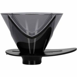 Filtro Hario V60 One Pour Dripper Mugen Tamanho 02, Durável e Elegante, Preto | Loja Online