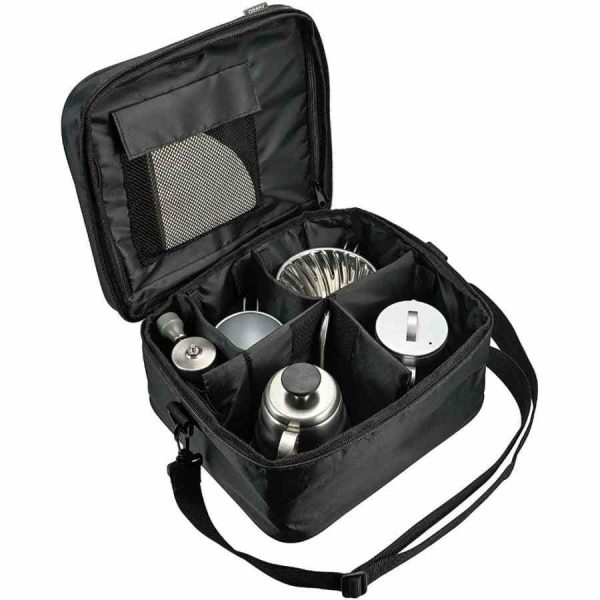 Conjunto de café Hario V60 para desfrutar ao ar livre - qualidade premium para verdadeiros apreciadores de café. Ideal para exterior.