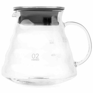 Servidor premium para café Hario V60 - Acessório de alta qualidade para preparar café, ideal para venda online.