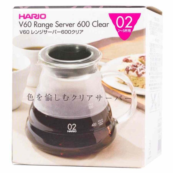 Servidor premium Hario V60 para café de alta qualidade - compra online.
