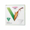 Caixa de filtros de papel de café Hario V60 tamanho 02 - Aprecie o sabor puro do café com filtros de papel premium para Hario V60. Ideal para casa ou cafeteria.