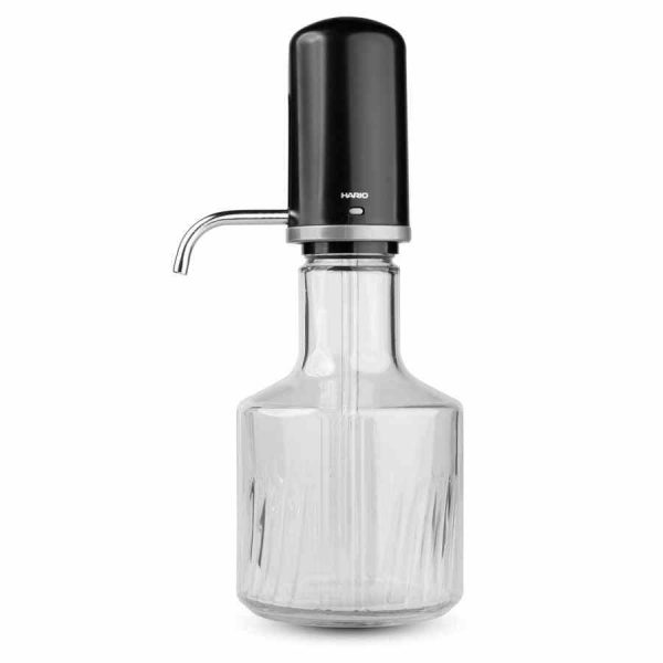 Dispensador de água elegante para um serviço impecável. Garrafa Hario Water Phon Eleven 1,1 l para bebidas frescas e sofisticadas.
